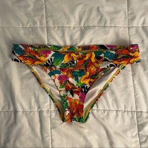victoria’s secret tropical bikini bottom